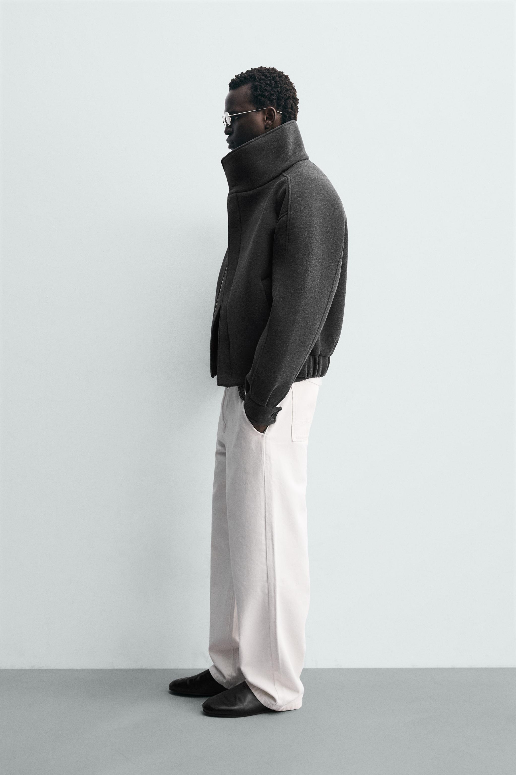 TECHNICAL WRAP-NECK JACKET